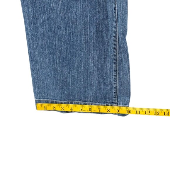 GAP Long and Lean Bootcut Jeans Womens Blue Stretch Denim Size 16 - Picture 10 of 11